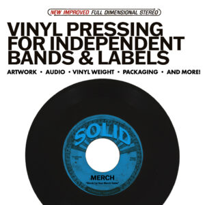 Vinyl Pressing For Indepenent Bands