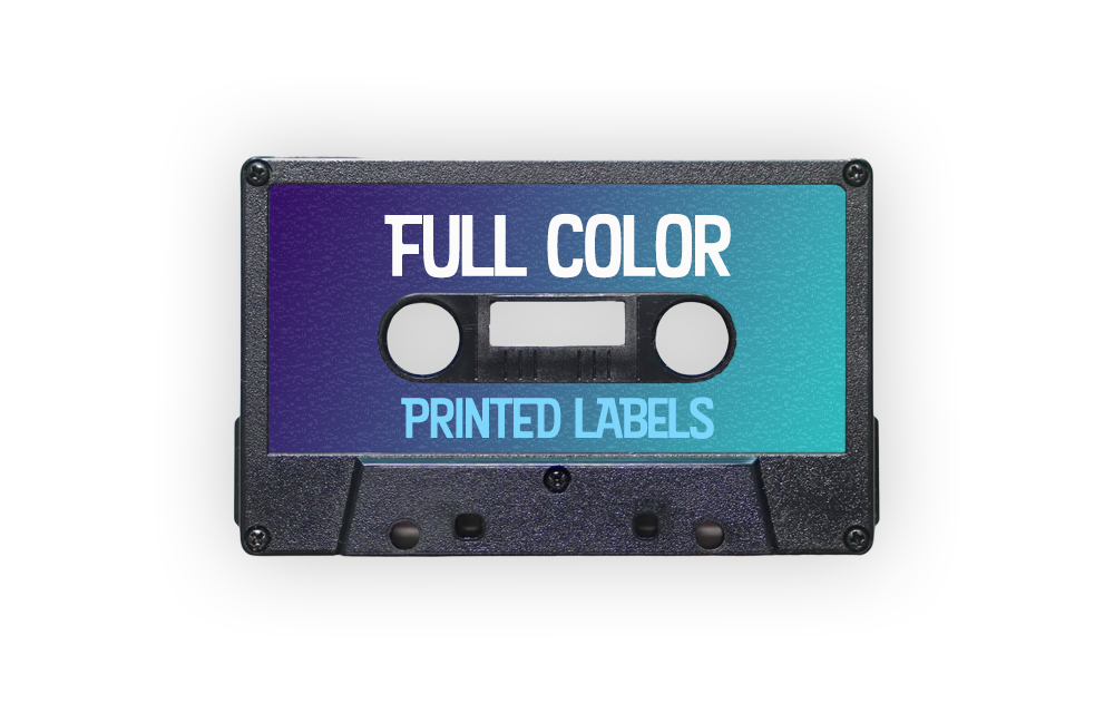 Full Color Cassette Labels