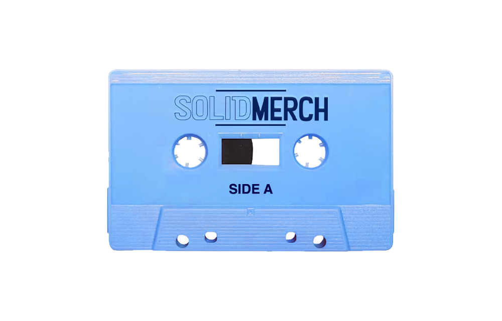 cassette 1 color imprint